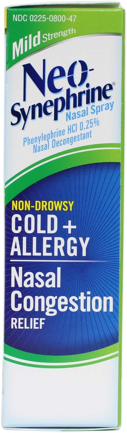 NeoSynephrine Nasal Spray Mild Formula 5Ounce Bottles Pack of 4 - Image 3