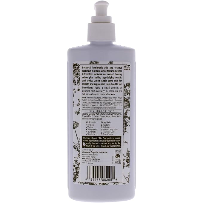 EMINENCE Coconut Firming Body Lotion for Unisex 8.4 oz Body Lotion - Image 2