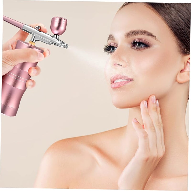 مجموعة ميني للرش الهوائي مع ضاغط لتجميل طلاء الأظافر بتصميم عالي الضغط - Image 4