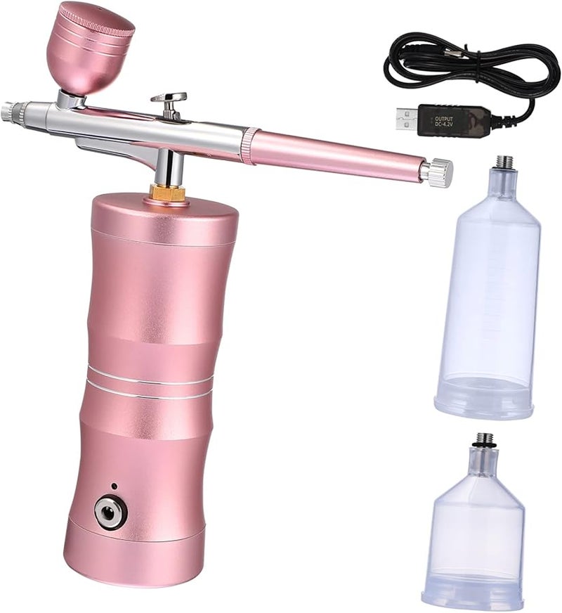 مجموعة ميني للرش الهوائي مع ضاغط لتجميل طلاء الأظافر بتصميم عالي الضغط - Image 2