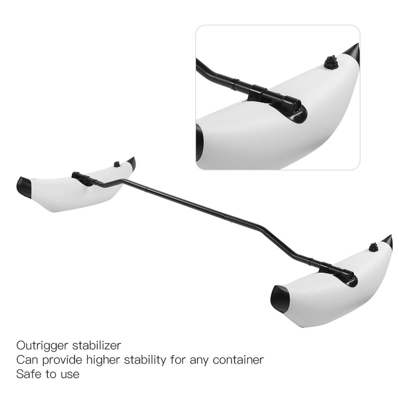 DAUERHAFT Kayak Outrigger Stabilizer , Portable PVC Higher Stability Kayak Outrigger Kit , Three Colours to Choose Inflatable Kayak Stabilizer , Easy to Install , for Floating Balancing Boat - Image 4