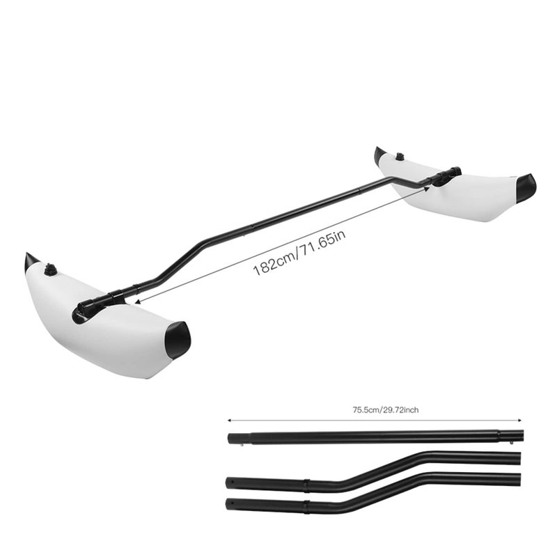 DAUERHAFT Kayak Outrigger Stabilizer , Portable PVC Higher Stability Kayak Outrigger Kit , Three Colours to Choose Inflatable Kayak Stabilizer , Easy to Install , for Floating Balancing Boat - Image 5