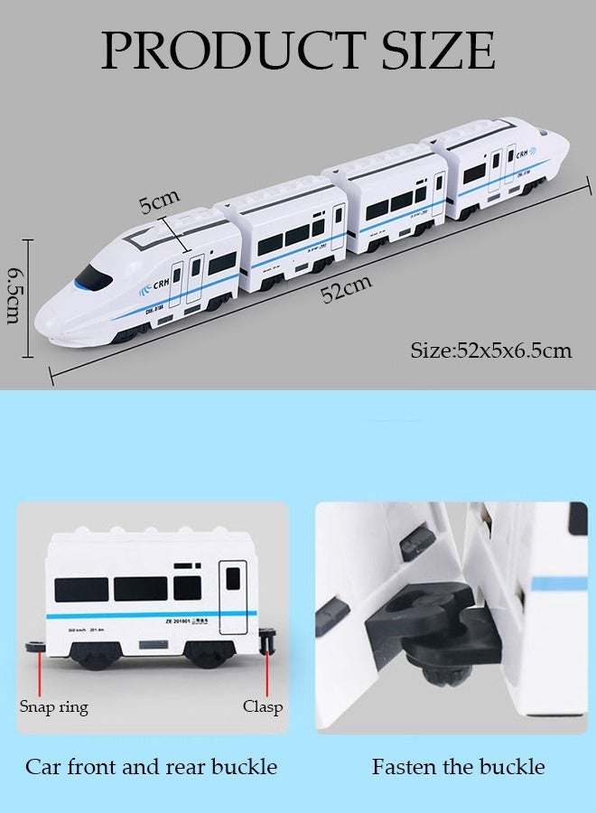 DUNISO Electric Train Toy With Lighting And Musicï¼ŒTrain Model Toysï¼ŒChildren's educational toys - Image 3