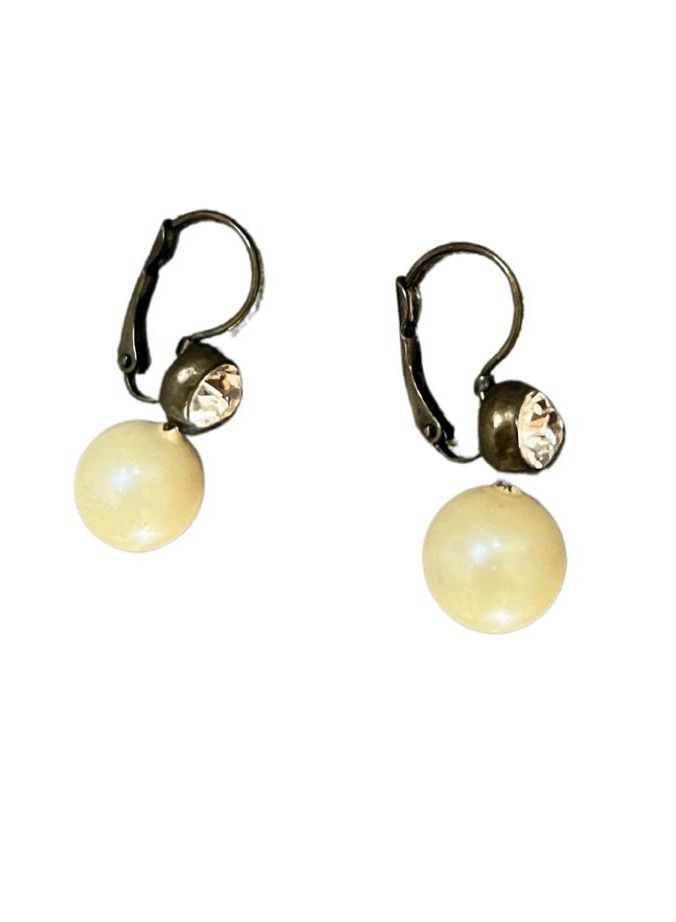 VENTIUP Pearl Dangle Ear Earrings  - Image 1