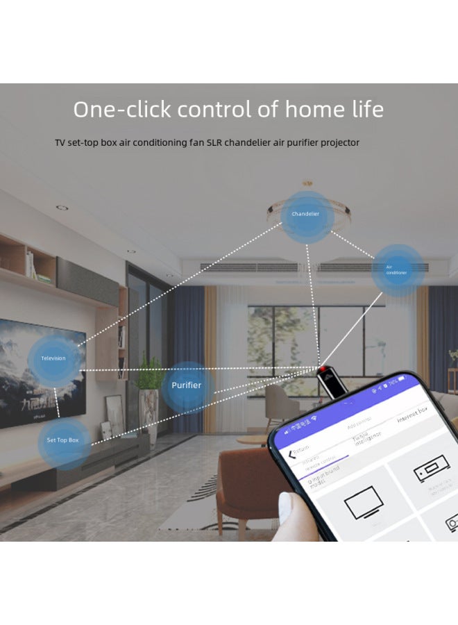 Mobile Phone Infrared Transmitter Intelligent Infrared Remote Control For Apple Android Original Delivery - Image 4