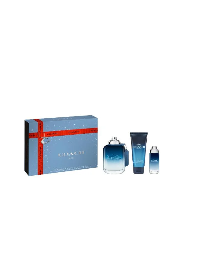 COACH M BLUE SET EDT100ML+15+SHOWER100ML