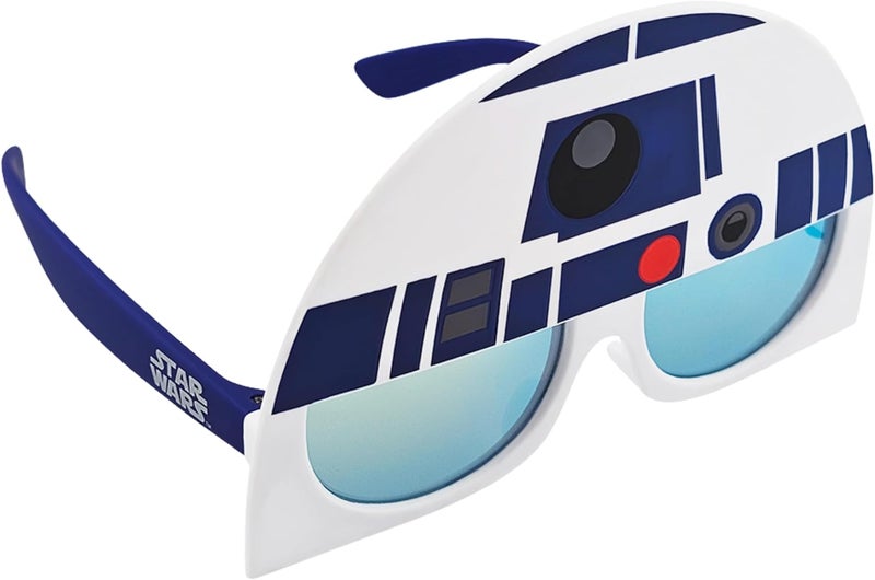 Sun-Staches Star Wars Sunglasses | Official Darth Vader, Stormtrooper, Mandalorian, Grogu Costume Accessories | UV 400 | Fits Most Adults - Image 1