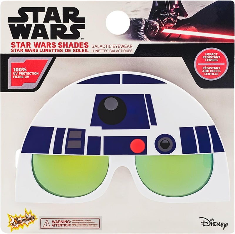 Sun-Staches Star Wars Sunglasses | Official Darth Vader, Stormtrooper, Mandalorian, Grogu Costume Accessories | UV 400 | Fits Most Adults - Image 5