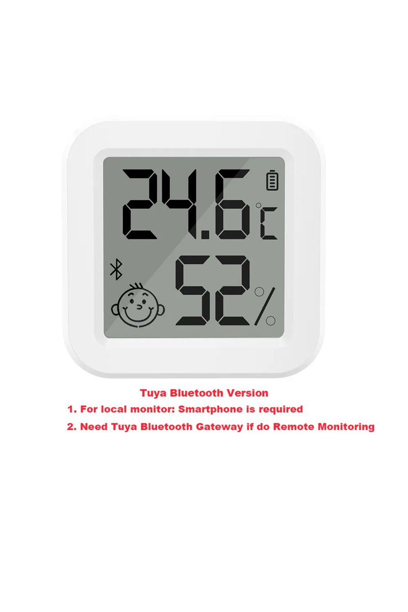 erorex THB1 Newest Tuya Bluetooth Temperature Humidity Sensor LCD Thermometer Mini Smart Electric Hygromete