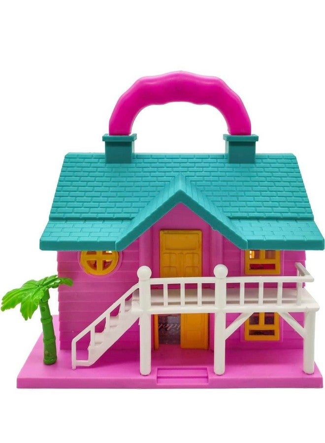 بيبي جو مجموعة بيت الدمية "دريم فاني هاوس" من بيبي جو، للأولاد والبنات | مجموعة ألعاب تظاهرية | متعددة الألوان، صنع في الهند (مجموعة بيت الدمية من ١٩ قطعة) - Image 3