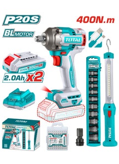 Combo Kit (Drill 20 Volts, 400 Newton, Half Inch - Blades - Bit Set - Extension - 2 Batteries - Charger) Tosli23048 - pzsku/ZA67728D8D2C555F07EFAZ/45/_/1736940495/38229aa3-6dbe-4d0b-9b23-99f0df5a6bc3