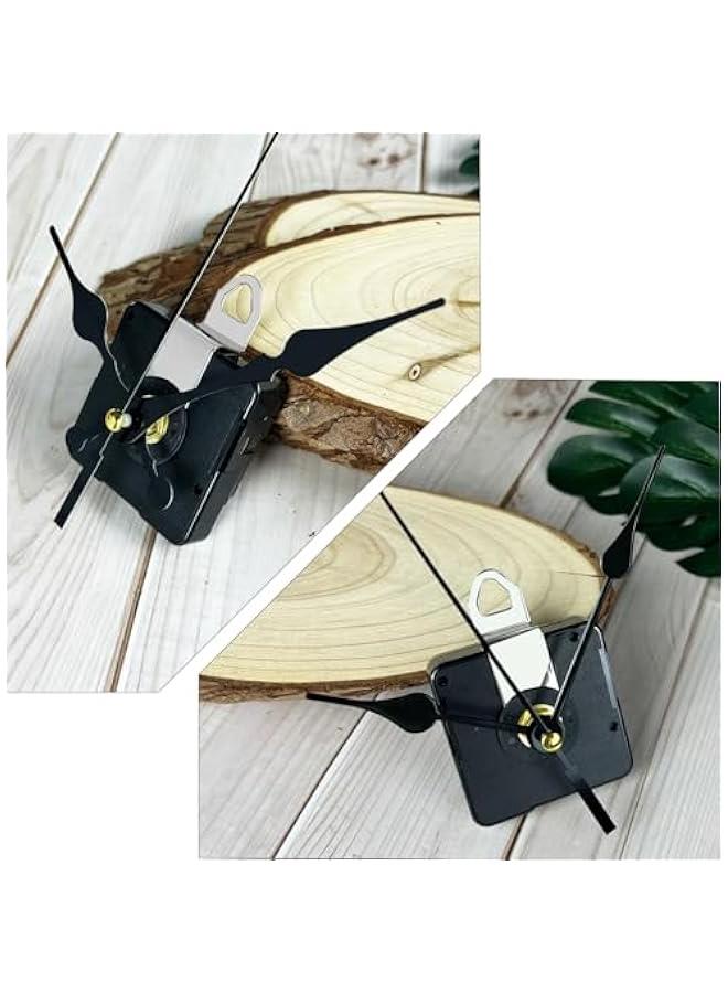 Clock Mechanism Replacement,Quartz Battery Operated Movement Silent DIY Wall Clock Repair Parts Replacement Shaft Lengths 16mm(41/64inch) - Image 5