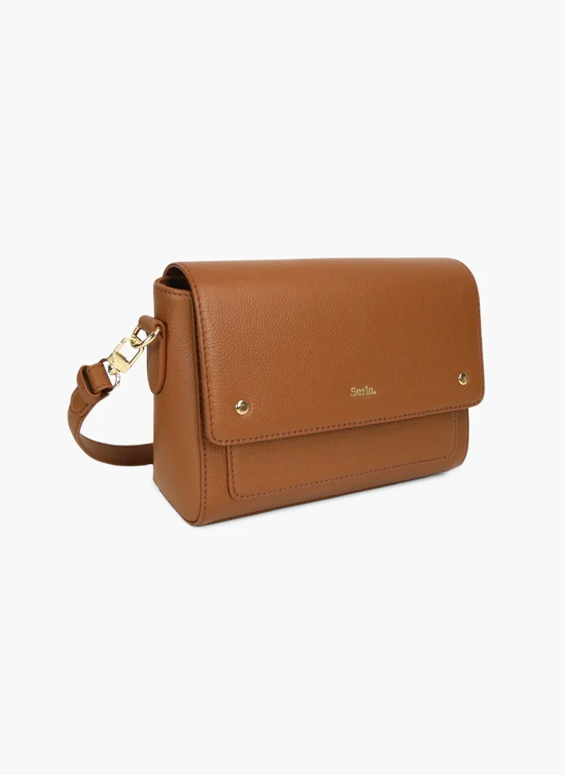 Serla Victoria Flap Crossbody Bag