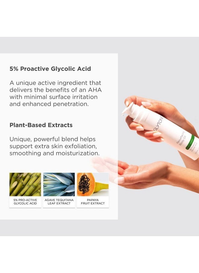 Glytone - Glytone Resurfacing Body Oil - 5% Proactive Glycolic Acid - For Rough Skin Prone To Keratosis Pilaris - Fragrance-Free - 5 fl. oz. - Image 1