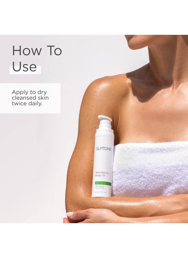 Glytone - Glytone Resurfacing Body Oil - 5% Proactive Glycolic Acid - For Rough Skin Prone To Keratosis Pilaris - Fragrance-Free - 5 fl. oz. - Image 1