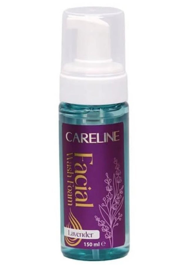 Careline Lavender Facial Wash Foam 150ml - Image 1