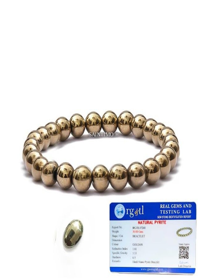 SAINTIMO Golden pyrite (Hamatite) Bracelet - Image 1