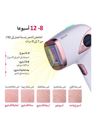T4 Ice Compress Laser Hair Removal Device Melsya Pink - view 5