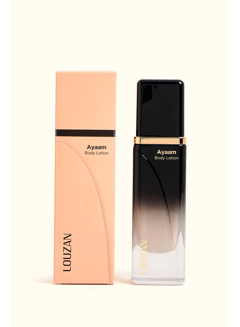 Louzan LUZ Ayaam Body Lotion – Orange Blossom, Vanilla & Leather 120ml
