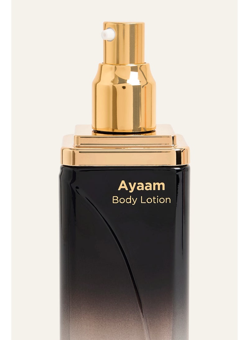 LOUZAN LUZ Ayaam Body Lotion – Orange Blossom, Vanilla & Leather 120ml - Image 4