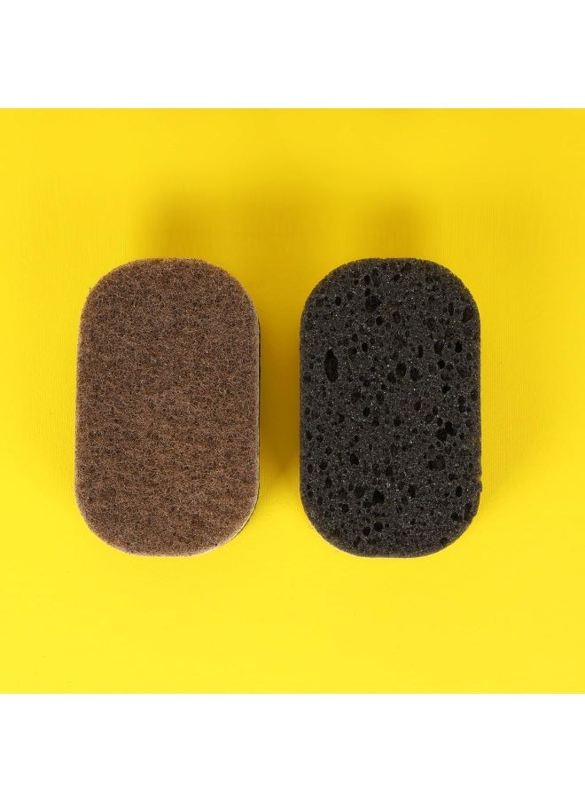 DELCASA Delcasa DC3015 Multipurpose Kitchen Sponge Scrubber 2-Pieces  - Image 3
