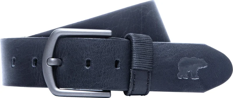 Bad Bear Men's Leather Belt 19.01.01.031 Black