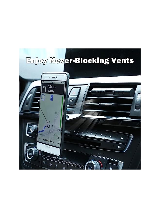 Green Tiger for BMW 3 4 Series M3 M4 F30 F31 F32 F33 F34 F36 F80 F82 F83 360-Degree Rotary Cell Phone Holder Mobile Phone Mount Black(Magnet) (Black) - Image 2