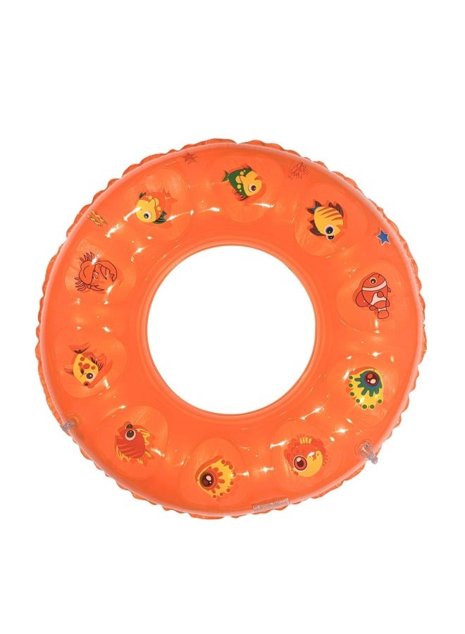 general On Behalf Of The Label Children's Swimming Ring Color Double Inflatable Airbag Thickened Cartoon Cute Swimming Ring Wholesale-Outer Diameter After Inflation:S—#60-Inside Diameter After Inflation:Ora - Image 5