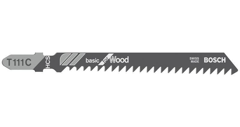 BOSCH 2608630033 Jigsaw Blade"T 111 C" (5 Piece) - Image 1