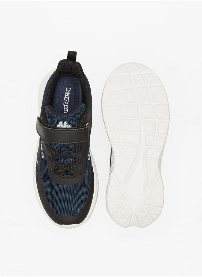 Kappa Boys' Mesh Sports Shoes with Hook and Loop Closure  - Image 4