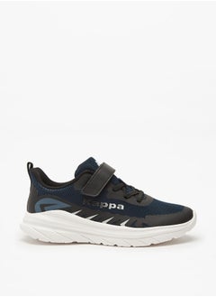 Kappa Boys' Mesh Sports Shoes with Hook and Loop Closure  - Image 3