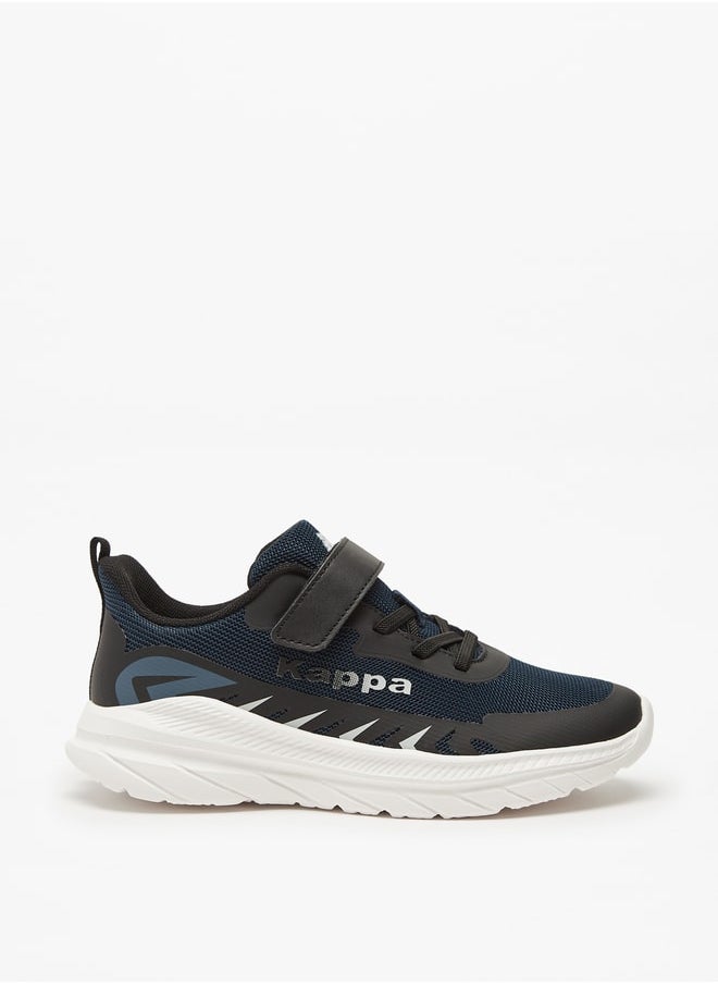 Kappa Boys' Mesh Sports Shoes with Hook and Loop Closure  - Image 3