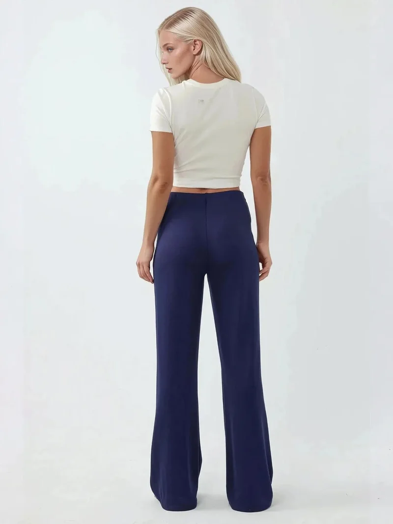 HICCUP Relaxed Fit Modal Touch Straight Leg Sweatpants