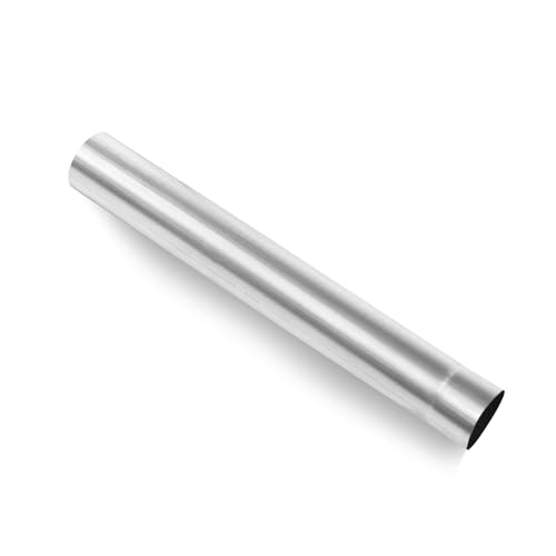 Piclafe 3 Inch Exhaust Pipe, 3'' Stainless Steel Straight DIY Custom Mandrel Exhaust Pipe, 18 Inch Length, 3'' OD Mandrel Straight Pipe - Image 1