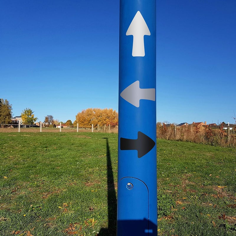 imaggge.com 12 Arrows – Black – Signage and Orientation Stickers – Indoor and Outdoor – Directions, Arrow Path, Directions - Image 5