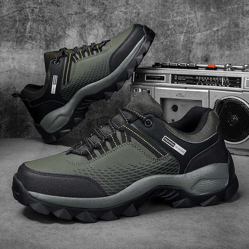 2025 Autumn New Men'S Sports Shoes Fashion Trendy Casual Shoes Outdoor Hiking Shoes Thick Sole Large Size Men'S Shoes - Image 4