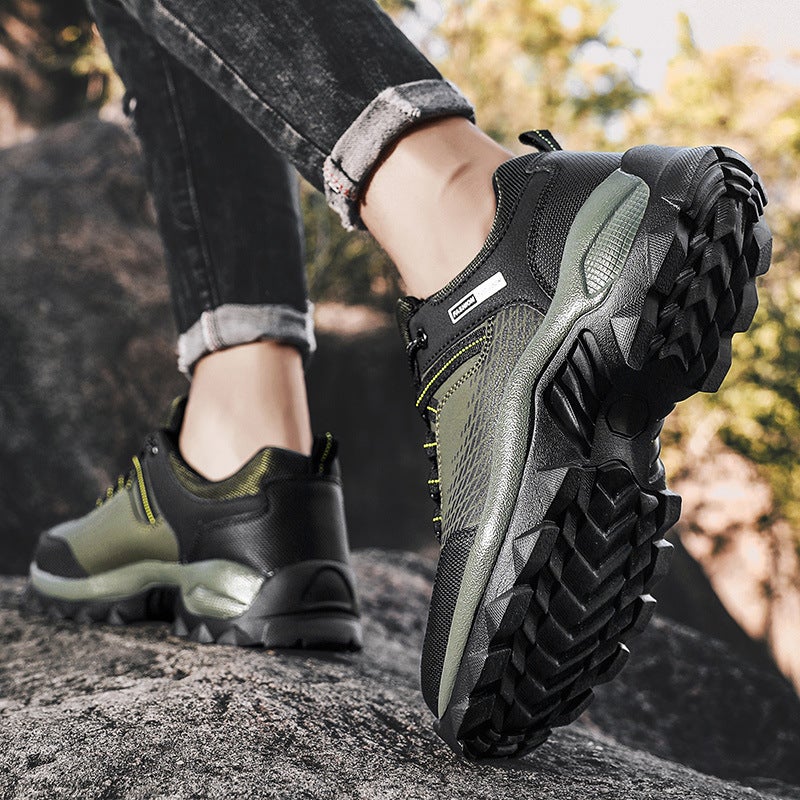 2025 Autumn New Men'S Sports Shoes Fashion Trendy Casual Shoes Outdoor Hiking Shoes Thick Sole Large Size Men'S Shoes - Image 3