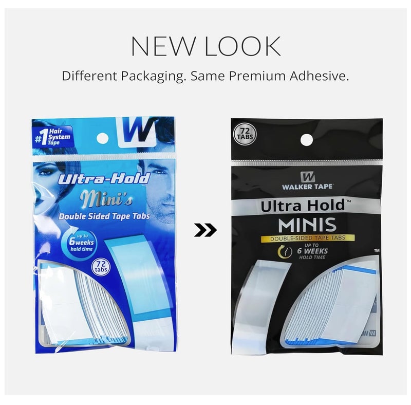 Walker Tape Ultra Hold Minis Adhesive Strips 72 TABS - Image 3