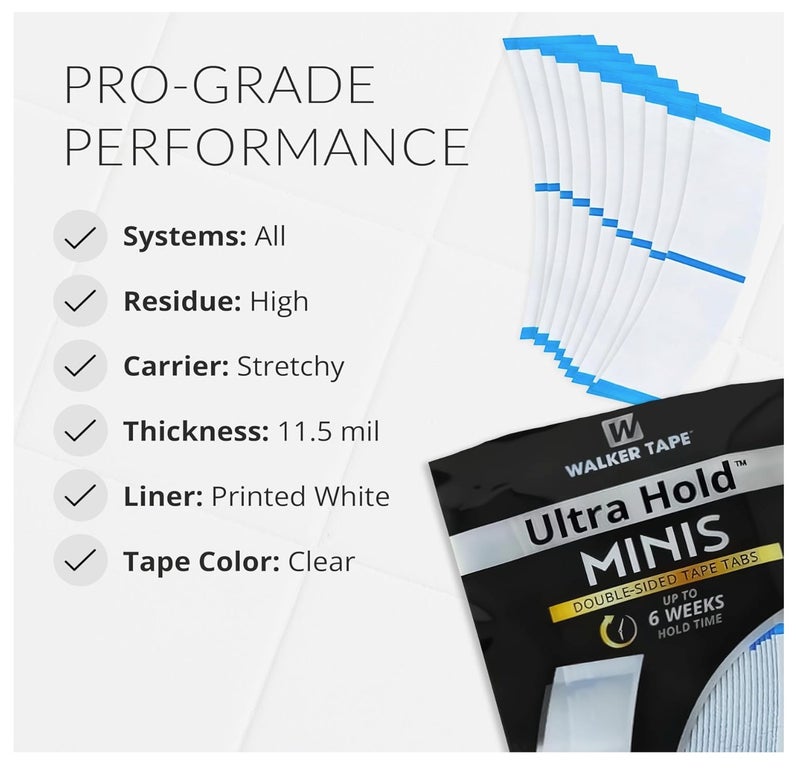 Walker Tape Ultra Hold Minis Adhesive Strips 72 TABS - Image 5