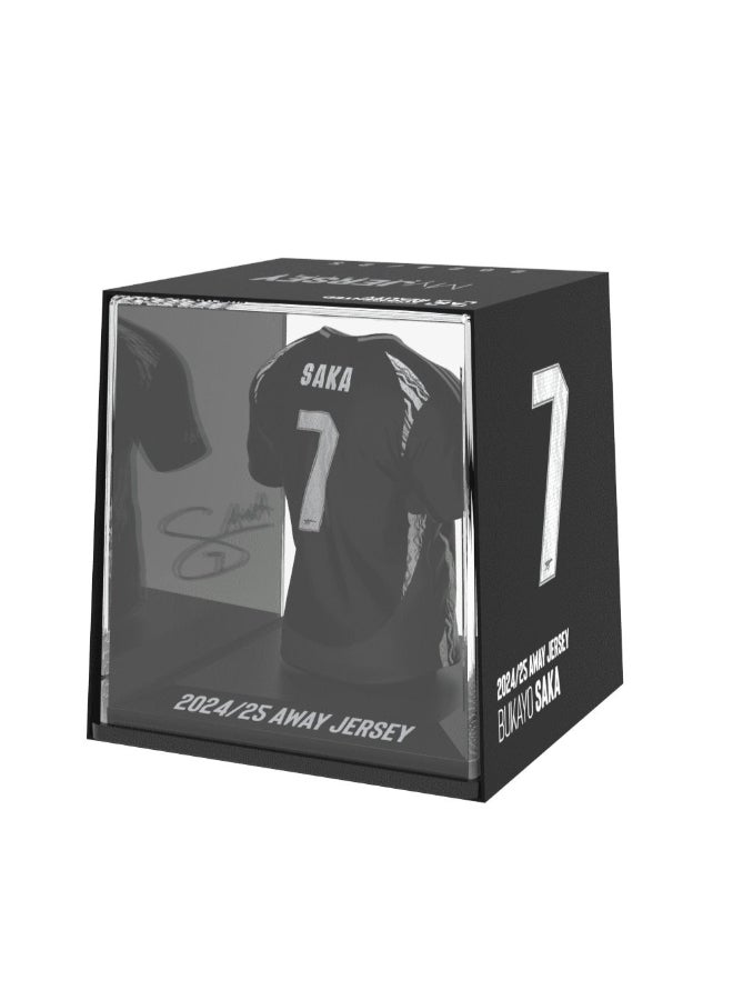 Splink Arsenal Bukayo Saka Away Jersey Display Case, Official Licensed Collectible, 2024/2025  - Image 4