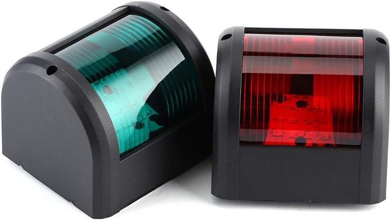 klarako LED Boat Navigation Lights,5W IP65 Waterproof Red&Green Sidelights Marine Sailing Signal Lights Navigation lamp for Bow Side,Port,Starboard,Pontoons,Chandlery Boat,Yacht,Skeeter,DC 12V - Image 3