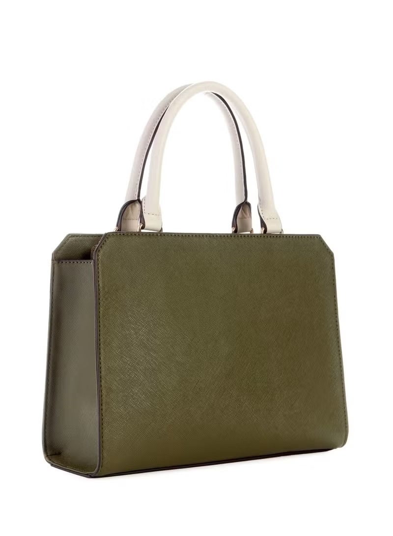 GUESS Womens' Guess Dory Satchel - Image 3
