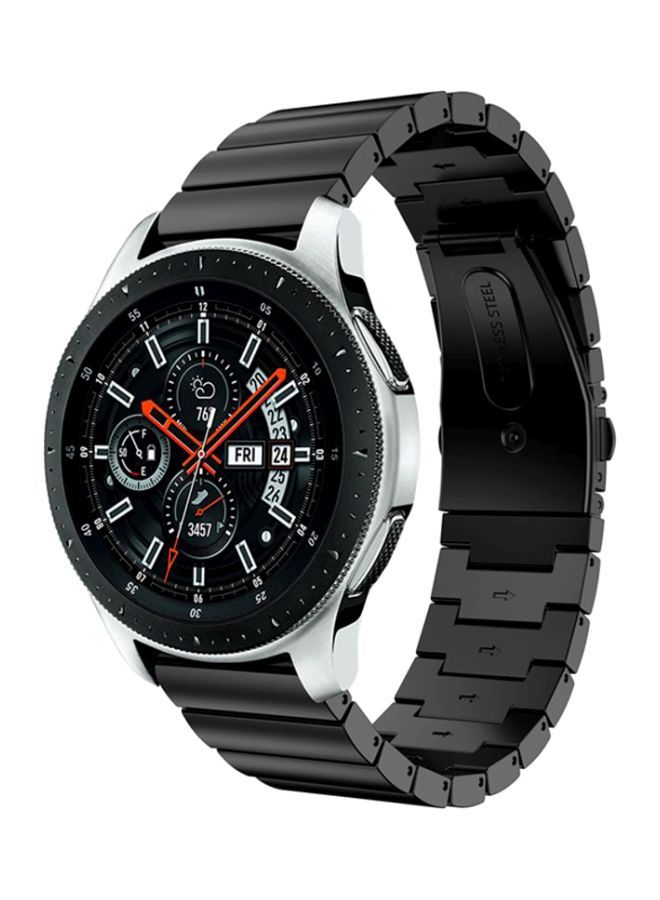 Interchangeable Band For Samsung Galaxy Watch Black - Image 3