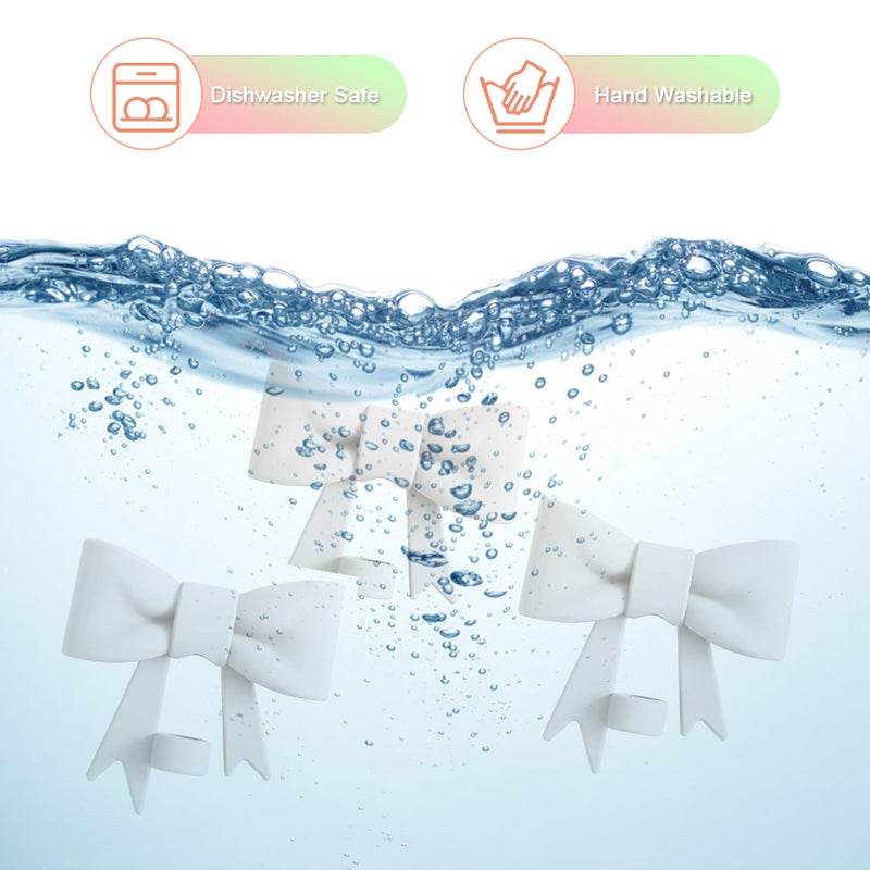 هانيا HANNEA® متوافق مع كأس ستانلي، أغطية قش القوس وسلاسل تعليقات القوس، أغطية طرف قش سيليكون أنيقة وعصرية، غطاء قش بقطر 10 مم لكوب ستانلي سعة 30 و40 أونصة، ملحقات أكواب عصرية - Image 3
