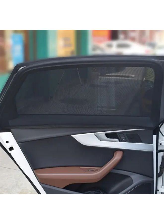 Universal Fit Car Window Sunshades 4PCS Set SUV Front Rear Windows UV Protection - Image 5