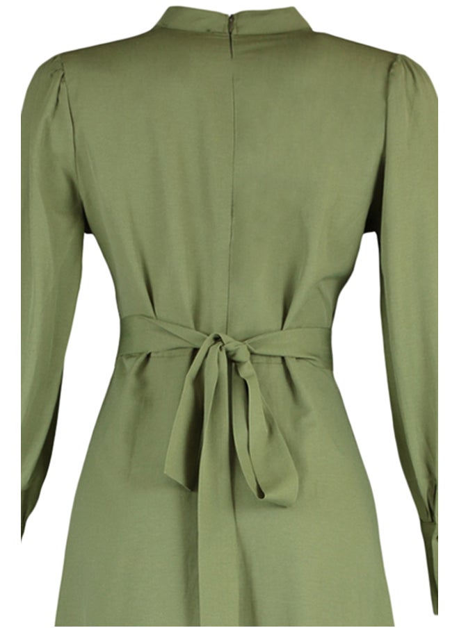 trendyol - Woman Modest Dress Khaki - Image 1