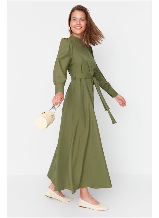 trendyol - Woman Modest Dress Khaki - Image 1