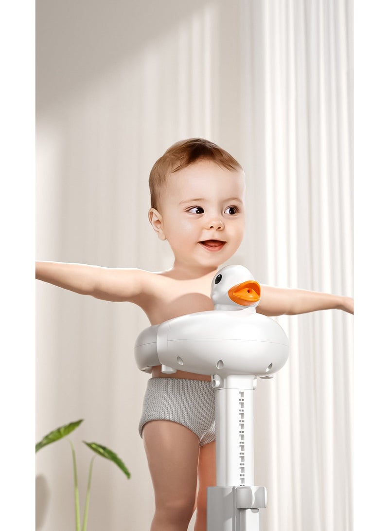 Adjustable Height Foldable Baby Bath Stand with Non-Slip Base – Bathing Support for Home & Daycare with Duck Head Design - Image 1