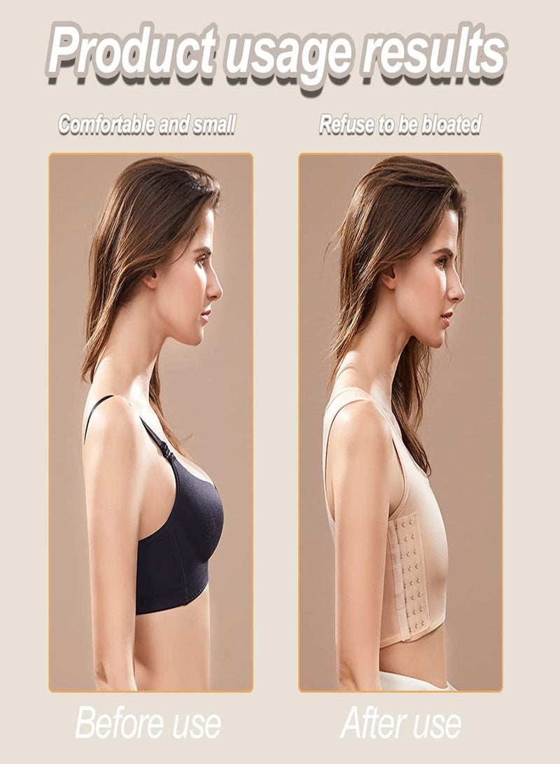 Generic Sports Bras for Women, 3Pcs Women Breathable Cotton Sports Bra, Women's Bustiers Corsets Yoga Bra for Workout Gym Activewear, Women's Casual Sport Chest Vest (Size:L) - Image 4