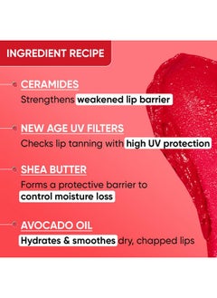 Dot & Key Dot & Key Barrier Repair Hydrating Lip Balm SPF 50 | Strawberry Red | Repairs Damaged Lip Barrier | High Tinted | 4.5 gm  - Image 5